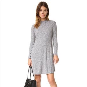NWOT Madewell Zoey Knit Mock Neck Marled Dress